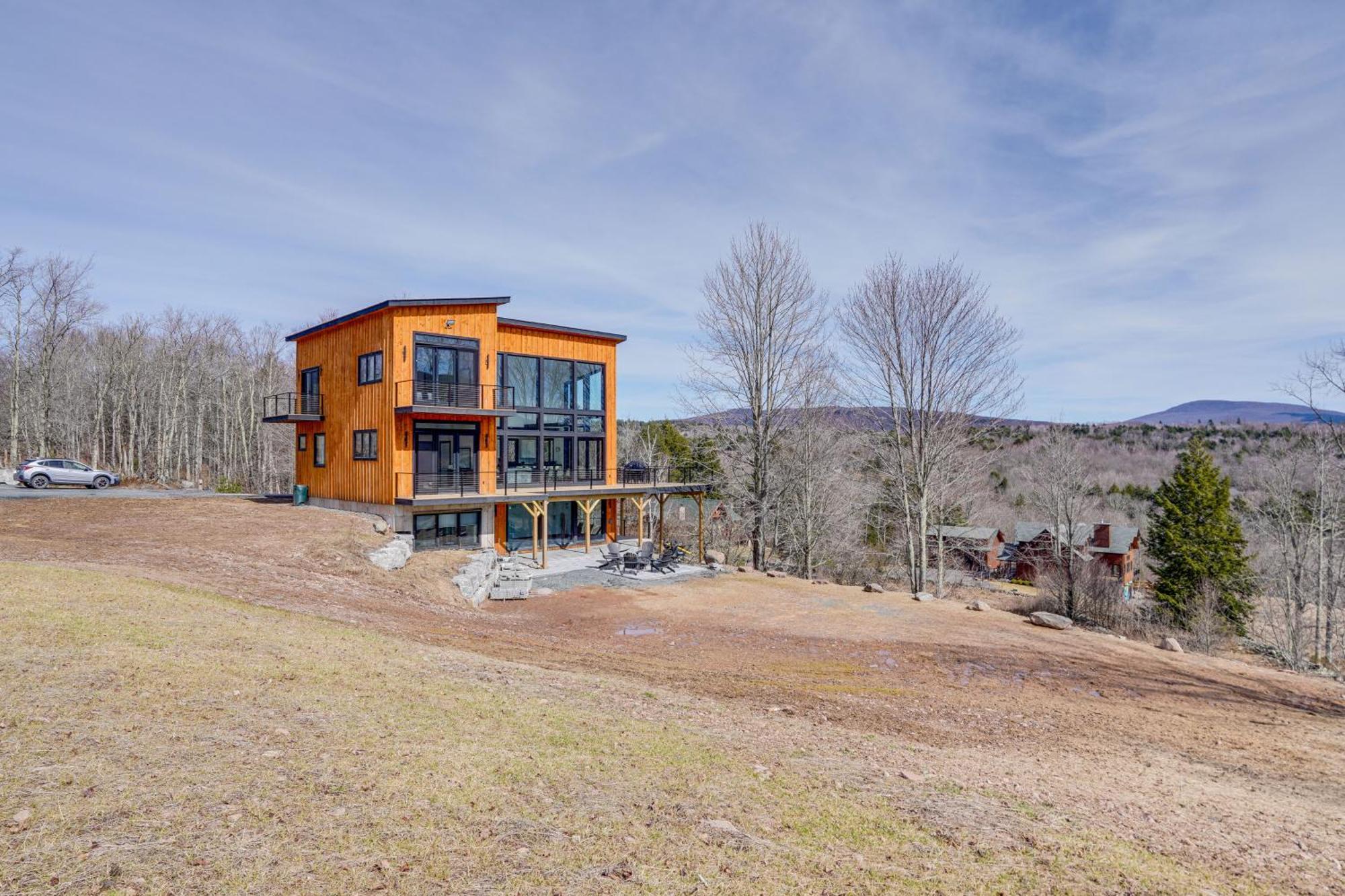 Custom Windham Mtn Villa With Pool, Theater And Views! Eksteriør bilde
